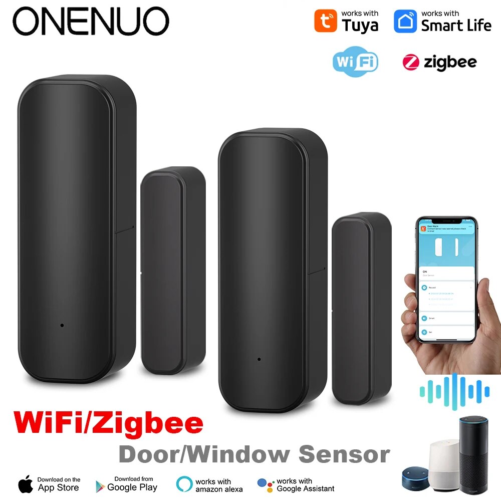 Smart Home Orvibo - Tuya-ZigBee مستشعر باب ونافذة ، منزل