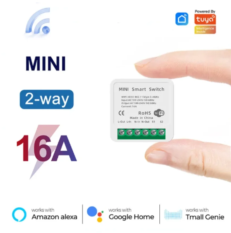 Smart Home Miniature - Tuya Mini 16A WiFi Switch تطبيق