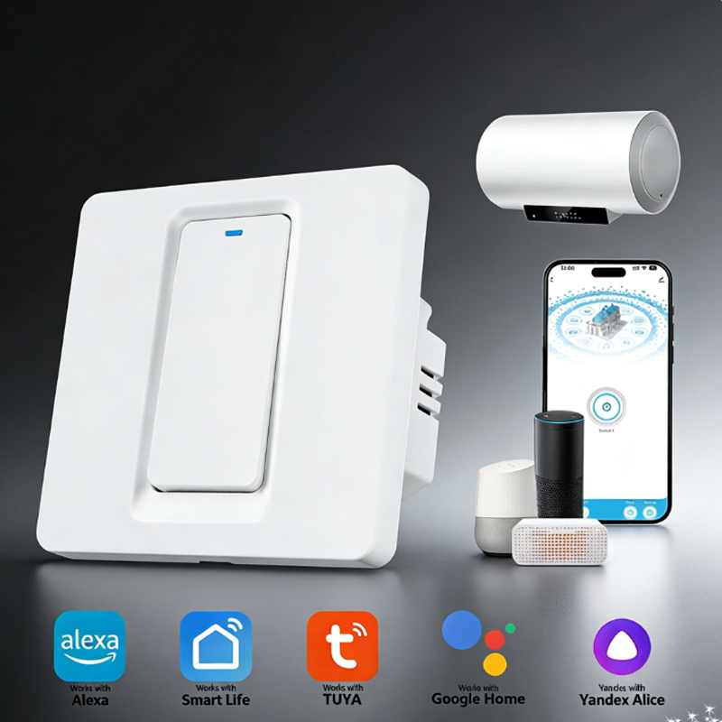 Smart Home Life - مفتاح سخان المياه الذكي/واي فاي وتحكم