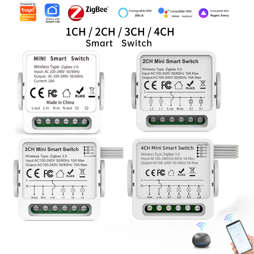 Smart Home Life - مفتاح ذكي Tuya Zigbee 3.0 بـ