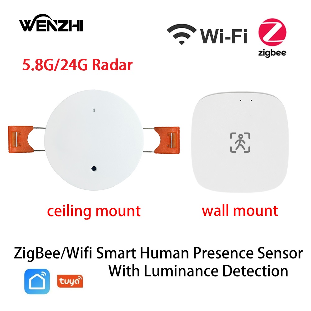 Smart Home Outdoor - زيجبي واي فاي MmWave مستشعر حركة