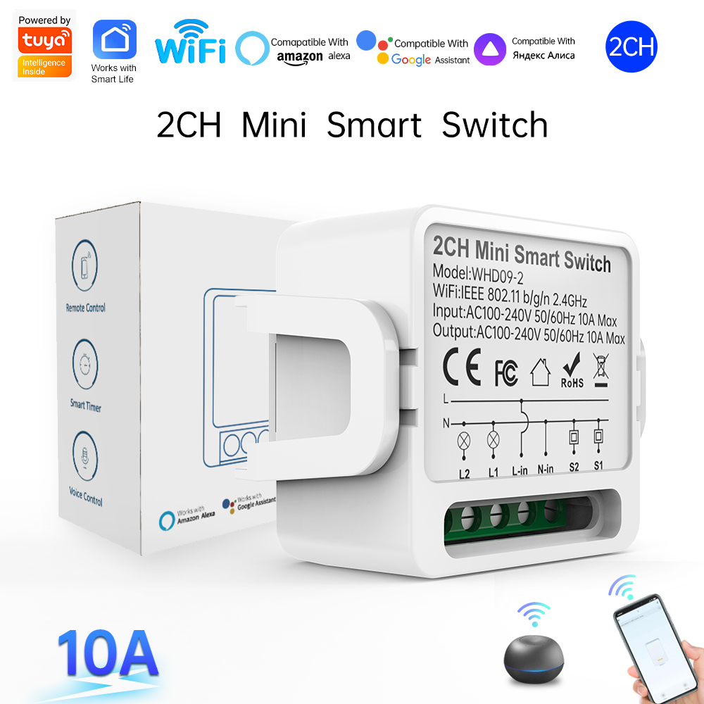 Smart Home Life - مفتاح تويا الذكي ثنائي الاتجاه بـ