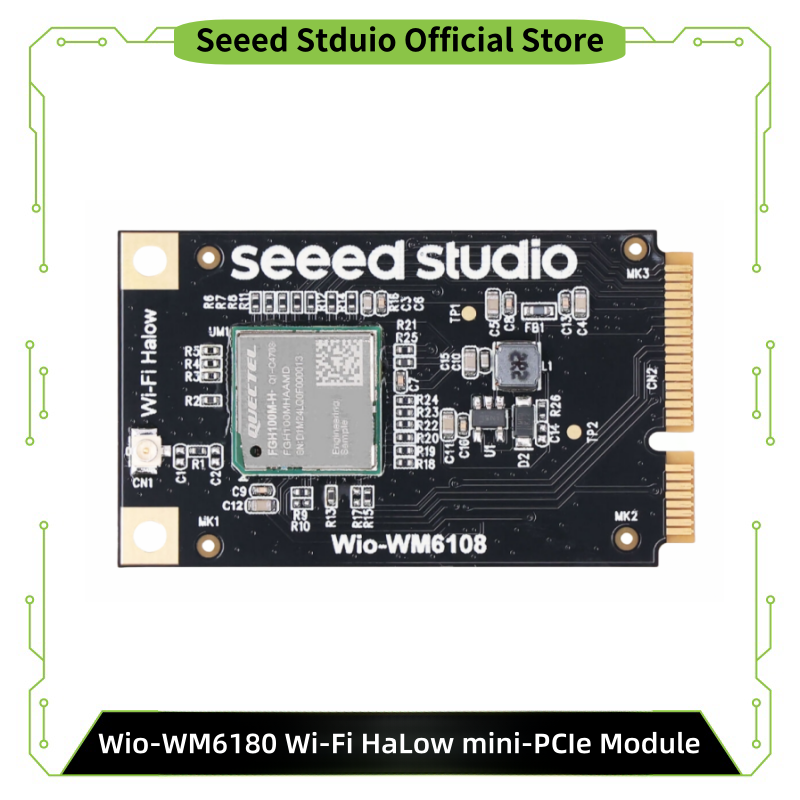 Smart Home Miniature - Wio-WM6108 Wi-Fi HaLow Mini PCIe Module