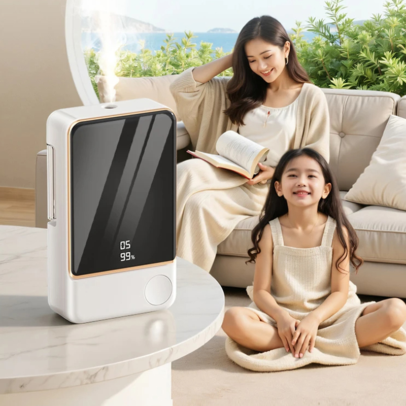 جهاز تعطير ذكي ومنقي للهواء بـ - مراجعة Smart Air Purifier وسعره