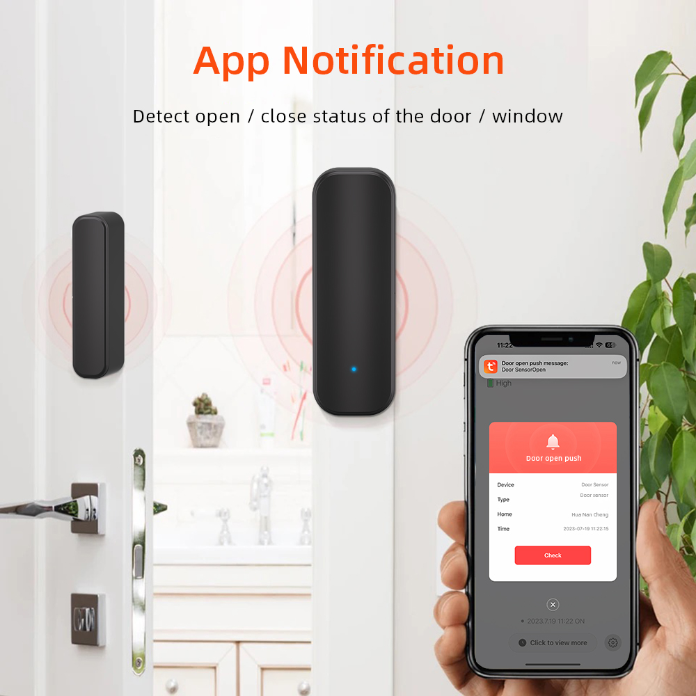 Tuya-ZigBee مستشعر باب ونافذة  - مراجعة Smart Home Orvibo وسعره
