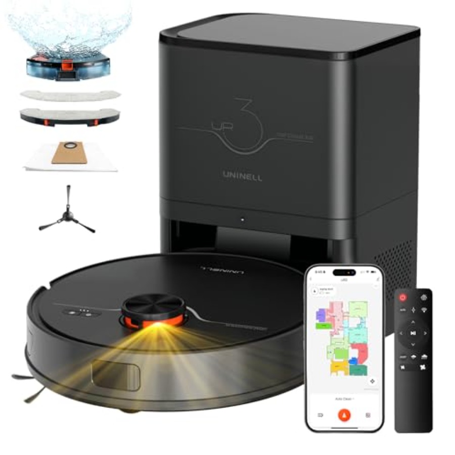 مكنسة كهربائية روبوتية UR3 للت - مراجعة Smart Home Robot وسعره