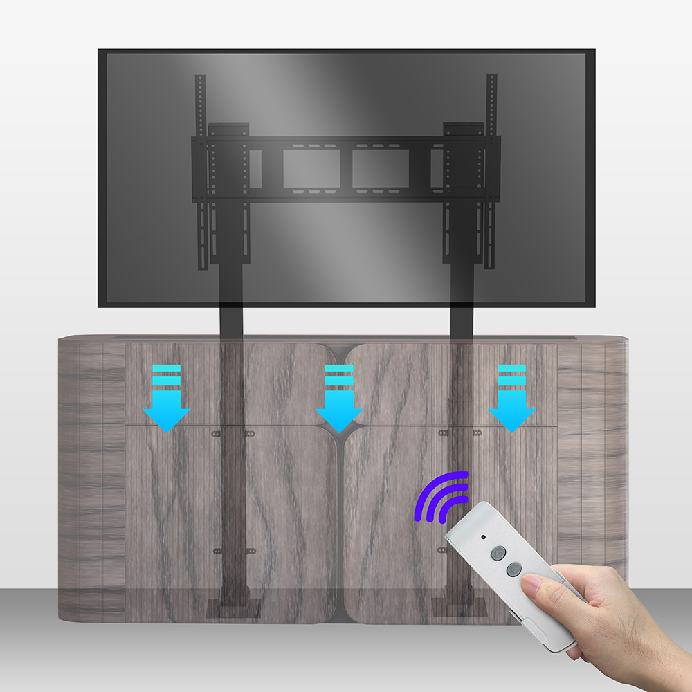 نظام آلية كهربائية لرفع التلفز - مراجعة Smart Home Tv وسعره
