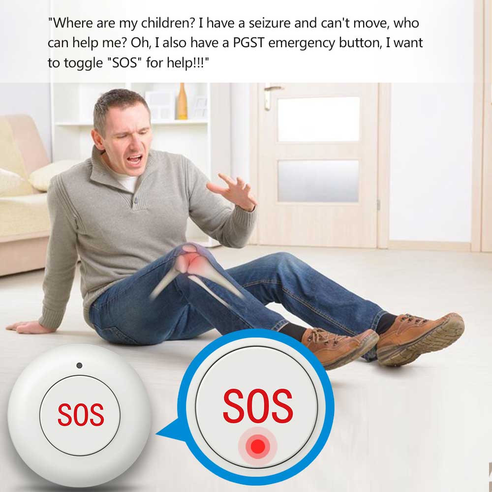 زر SOS لاسلكي ذكي لأمان المنزل - مراجعة Smart Home Security System وسعره