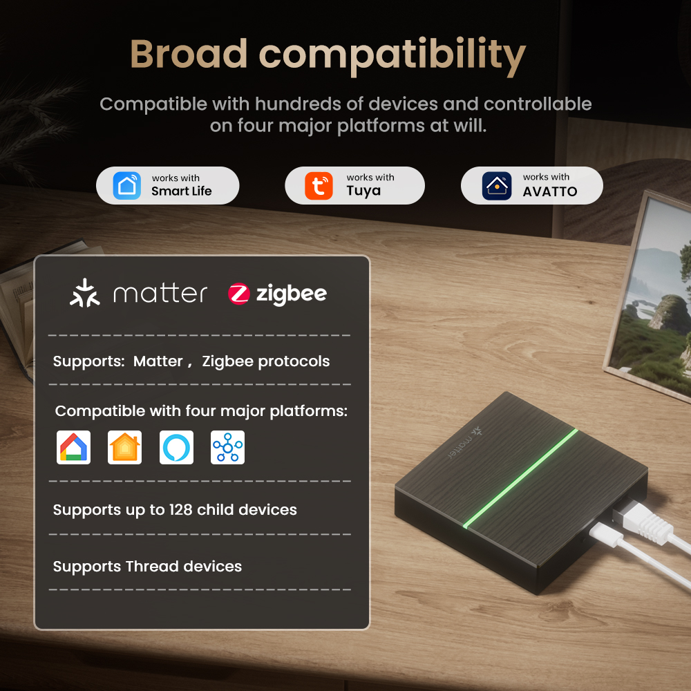 بوابة ذكية سلكية من AVATTO تدع - مراجعة Smart Home Living وسعره