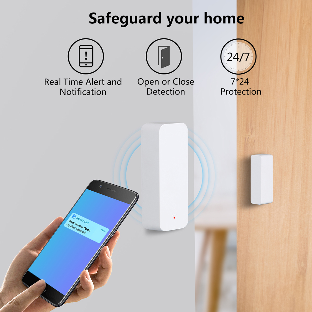 مستشعر الأبواب والنوافذ بتقنية - مراجعة Smart Home Living وسعره