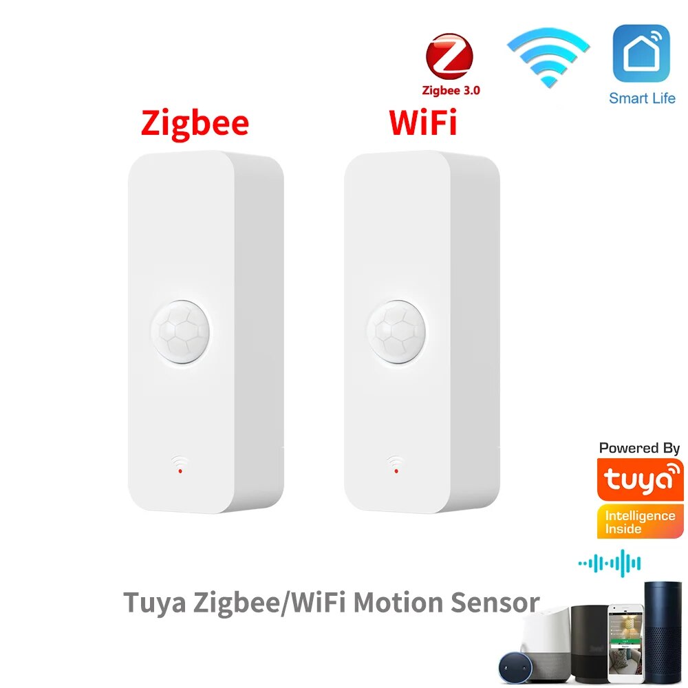 Tuya WiFi Zigbee PIR محس حركة  - مراجعة Smart Home Outdoor وسعره