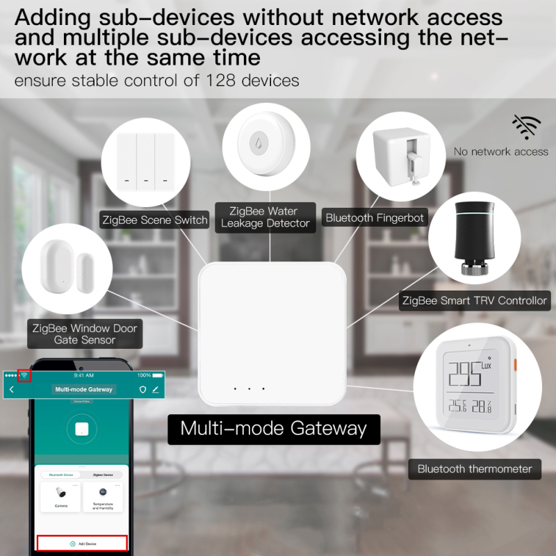 Tuya Smart Gateway Hub متعدد ا - مراجعة Smart Home Living وسعره