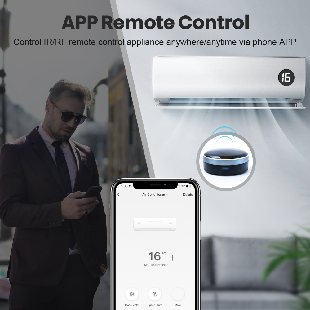 Tuya IR RF 433/315 جهاز تحكم ع - مراجعة Smart Home Orvibo وسعره