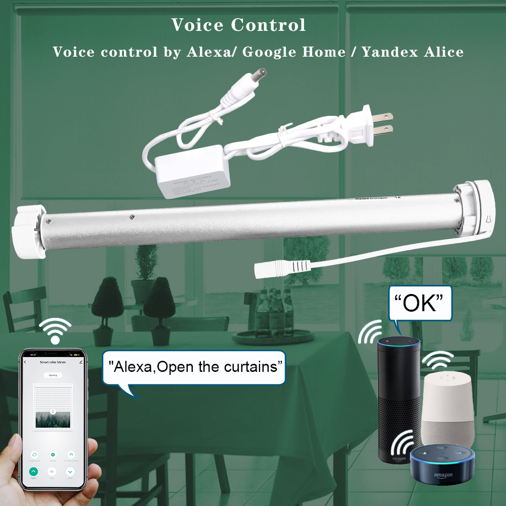 محرك ستائر دوارة ذكي صغير يعمل - مراجعة Smart Home Miniature وسعره