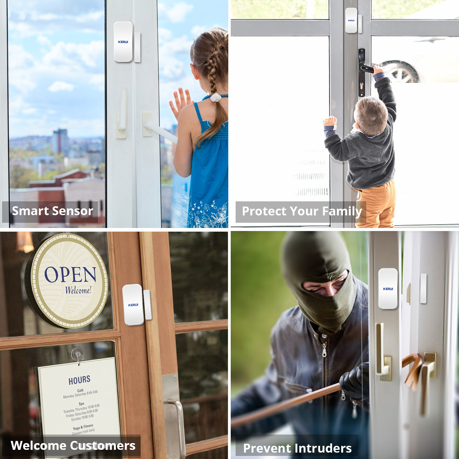 جهاز استشعار مغناطيسي لاسلكي K - مراجعة Smart Home Security System وسعره