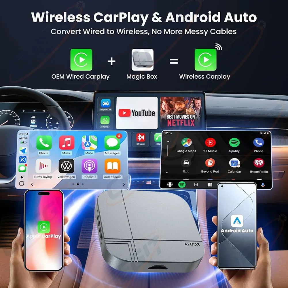 Android14 Smart AI Box 4G + 64 - مراجعة Smart Home Tv وسعره