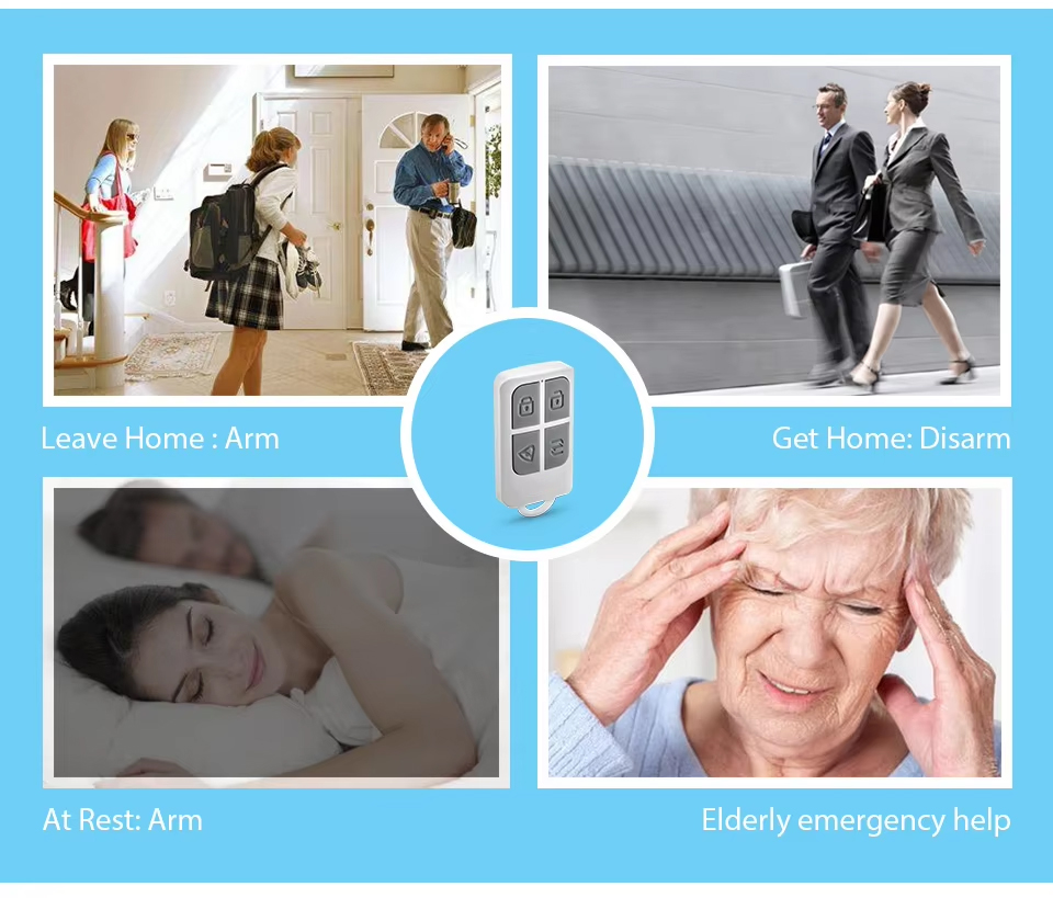 جهاز تحكم عن بعد لاسلكي محمول  - مراجعة Smart Home Security System وسعره