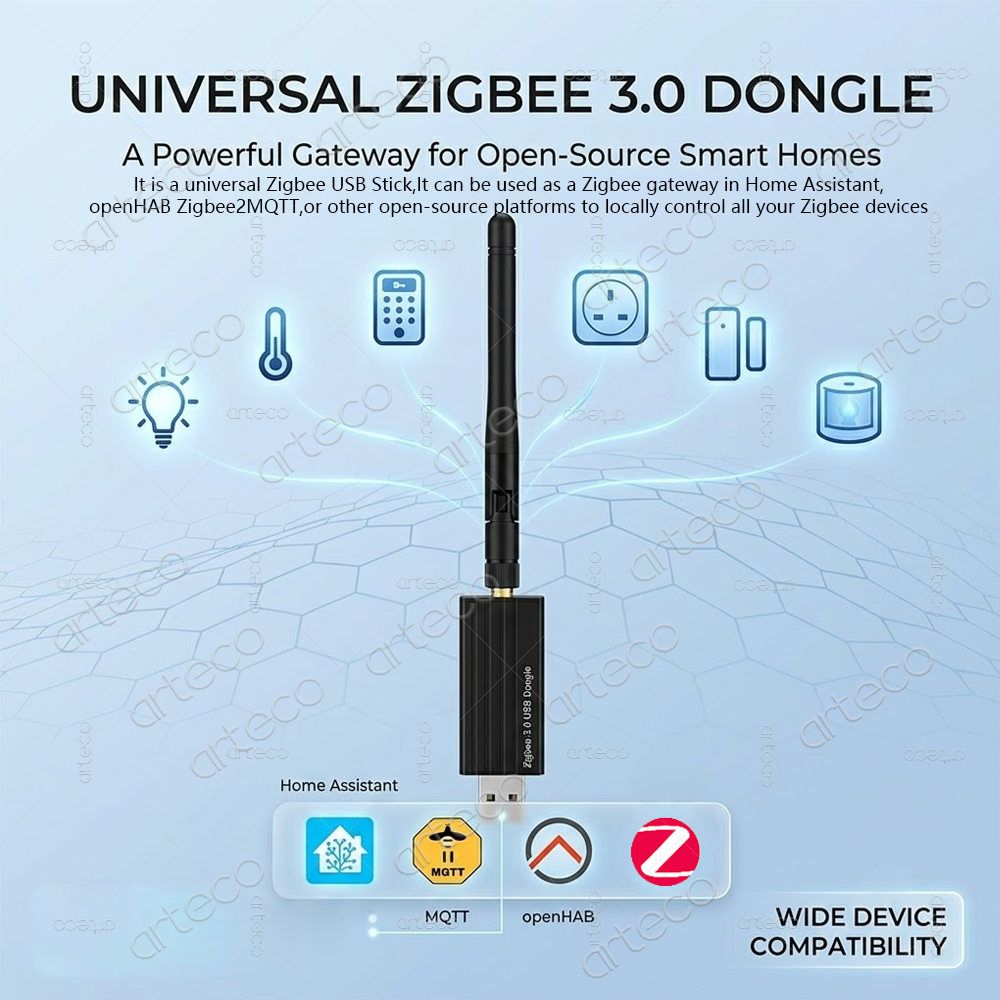 دونجل USB بتقنية Zigbee 3.0، ب - مراجعة Smart Home Living وسعره