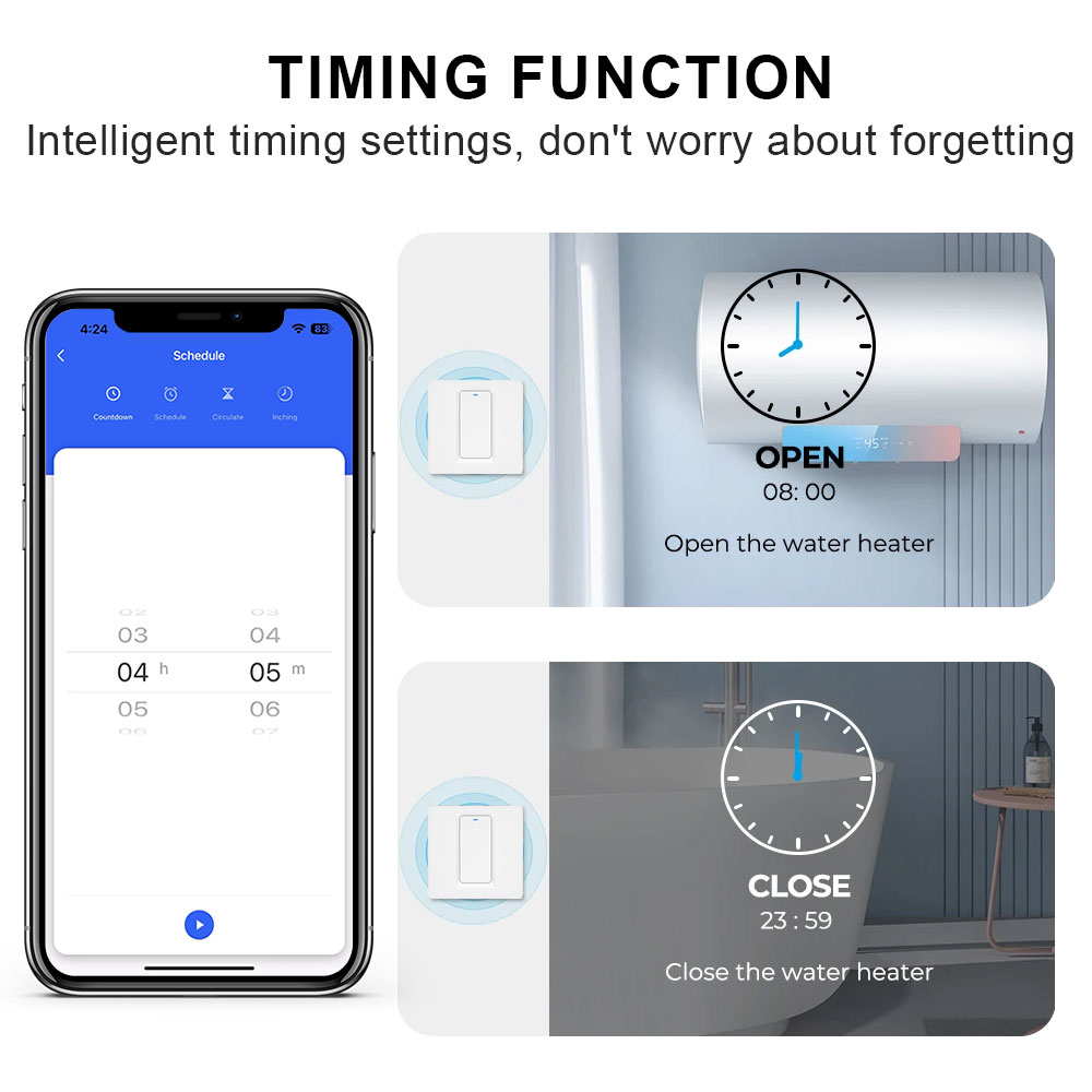 مفتاح سخان المياه الذكي/واي فا - مراجعة Smart Home Life وسعره