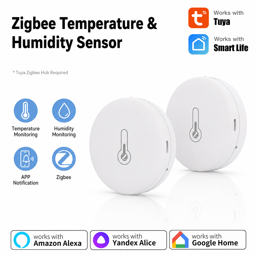 جهاز استشعار درجة الحرارة والر - مراجعة Smart Home Miniature وسعره