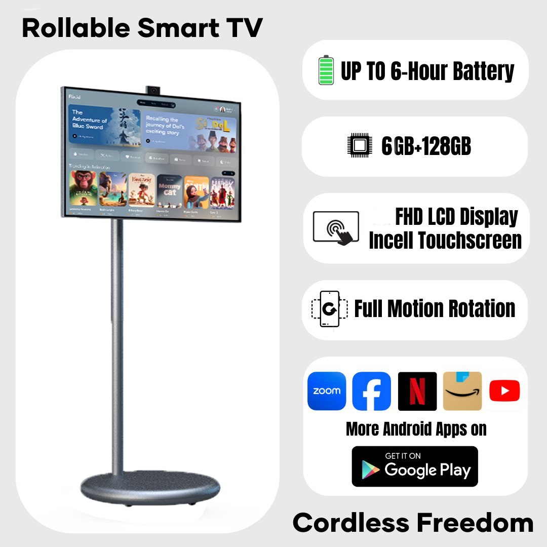 شاشة تلفزيون ذكية محمولة مع حا - مراجعة Smart Home Tv وسعره