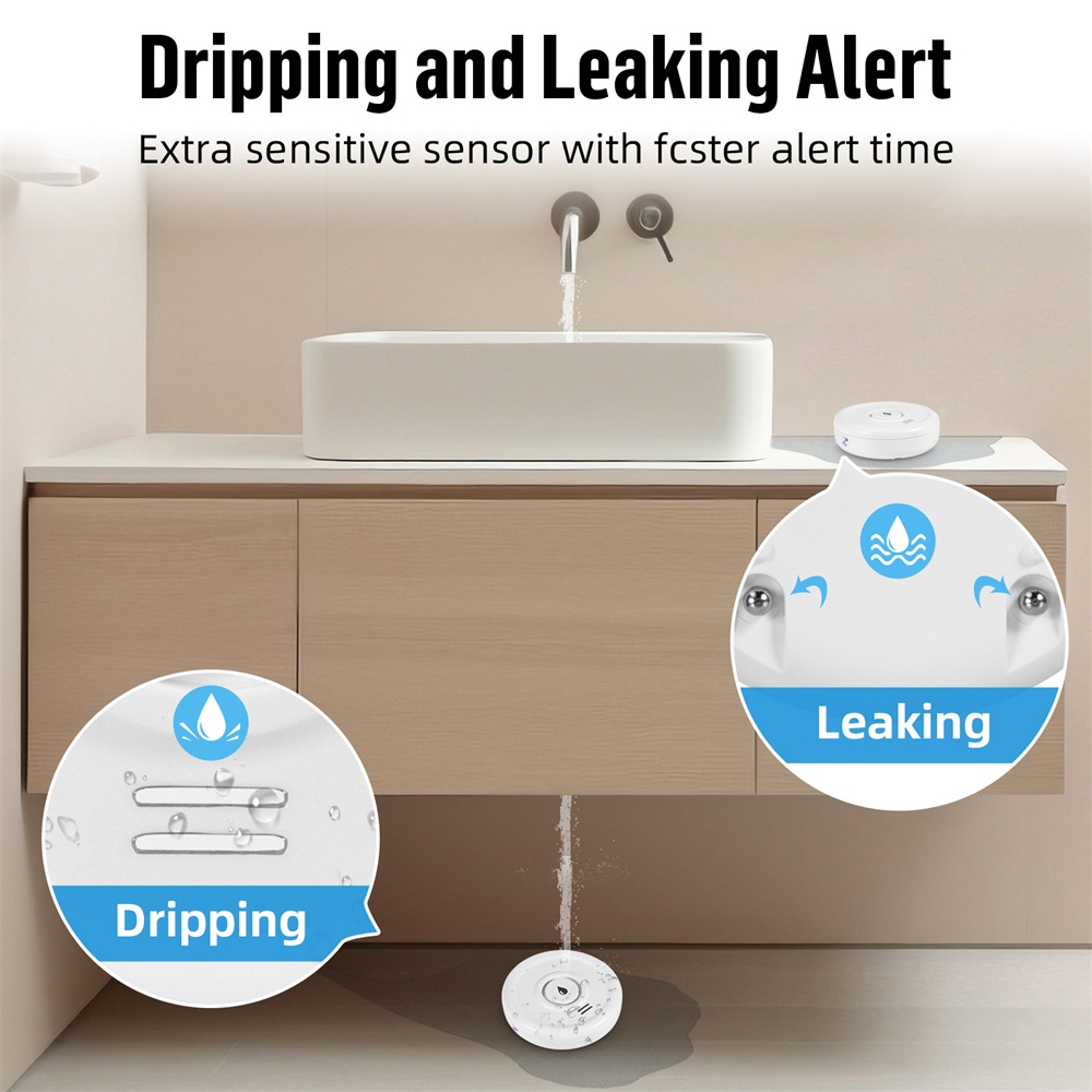 Fuers كاشف تسرب المياه إنذار ا - مراجعة Smart Home Security System وسعره