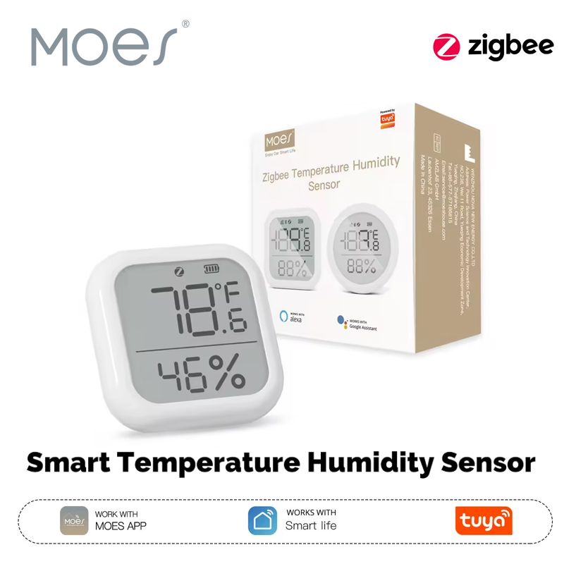 مستشعر درجة الحرارة والرطوبة ا - مراجعة Smart Home Living وسعره