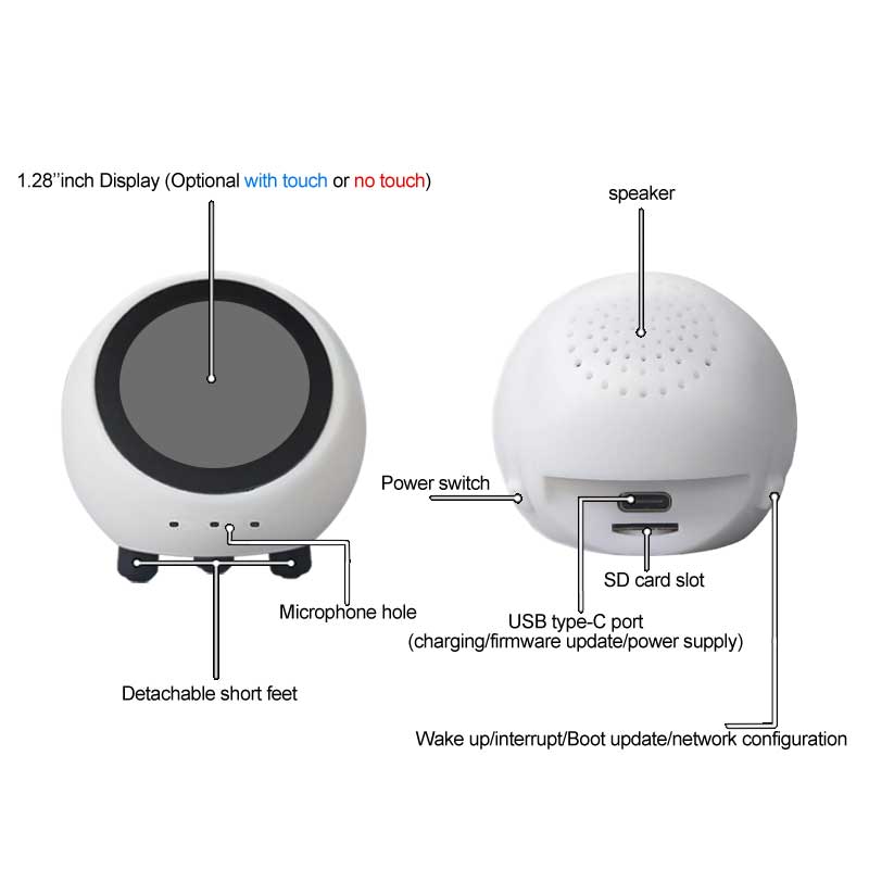 ESP32 S3 1.28 بوصة N16R8 مجلس  - مراجعة Smart Home Tv وسعره