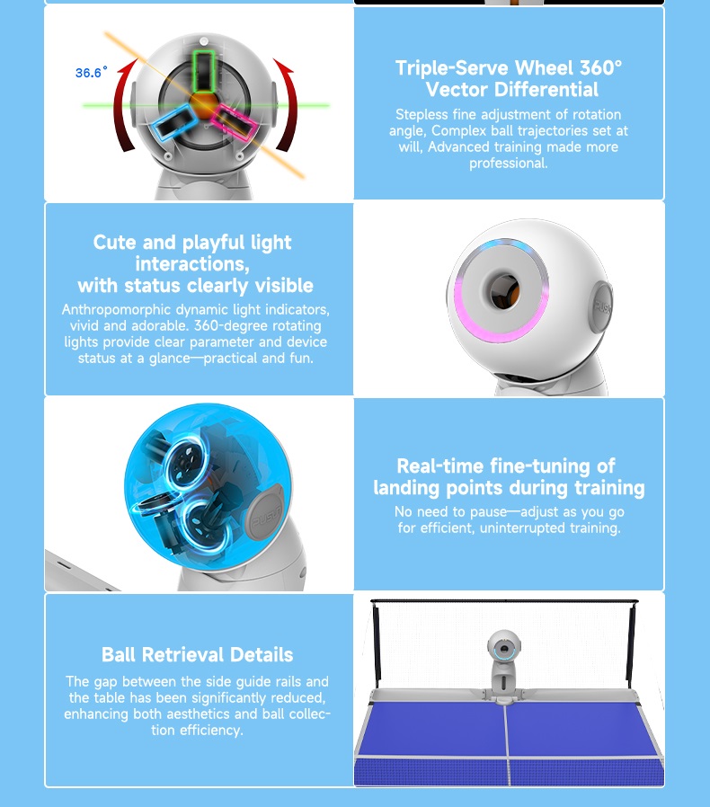 نسخة محسنة من روبوت تنس الطاول - مراجعة Smart Home Robot وسعره