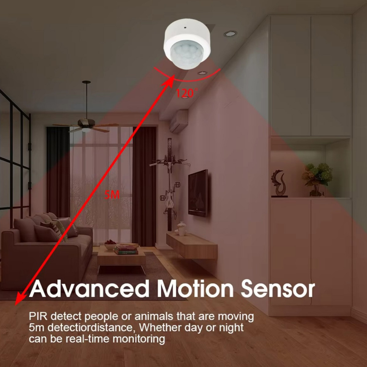 مستشعر حركة صغير Zigbee3.0 لاس - مراجعة Smart Home Miniature وسعره