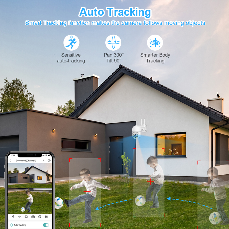 نظام كاميرا مراقبة لاسلكية سما - مراجعة Smart Home Security System وسعره