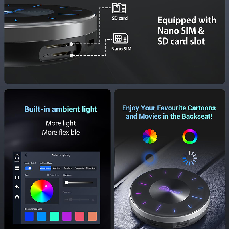 OTTOCAST P3 CarPlay AI Box محو - مراجعة Smart Home Orvibo وسعره