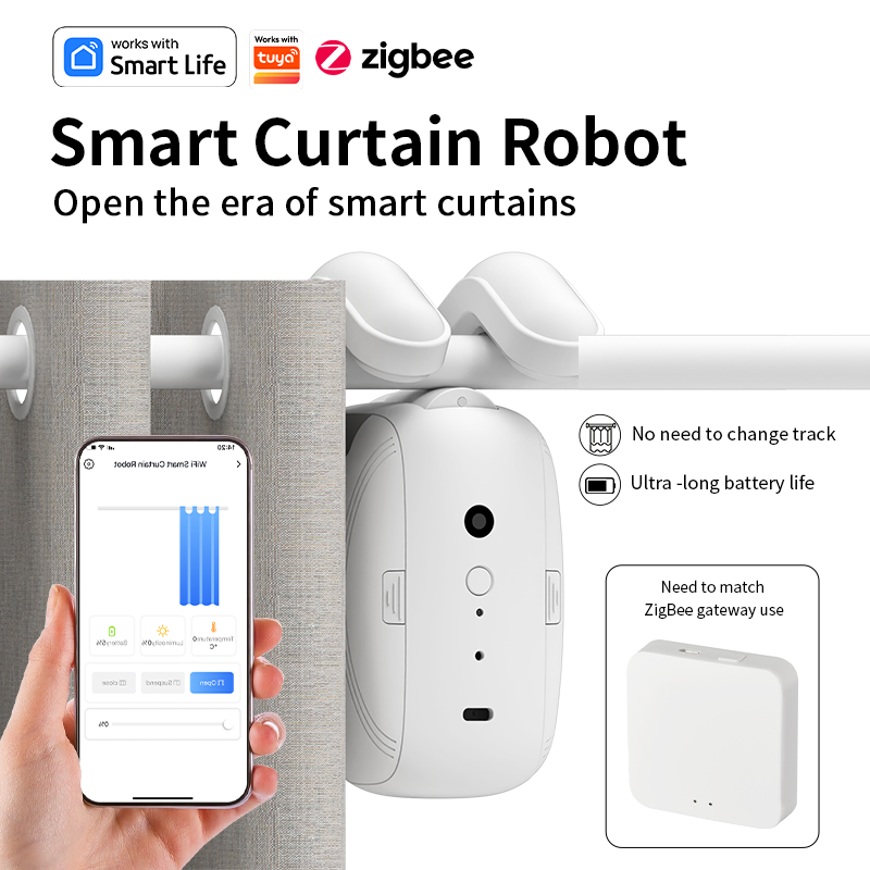 زيجبي الذكية الستار سائق روبوت - مراجعة Smart Home Life وسعره