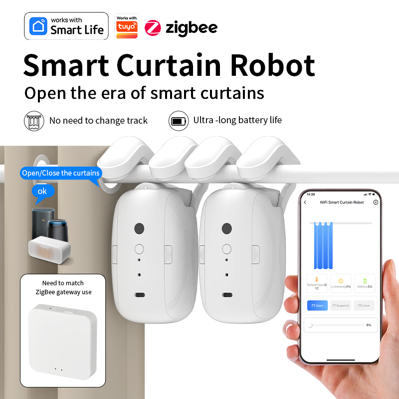 زيجبي الذكية الستار سائق روبوت - مراجعة Smart Home Life وسعره