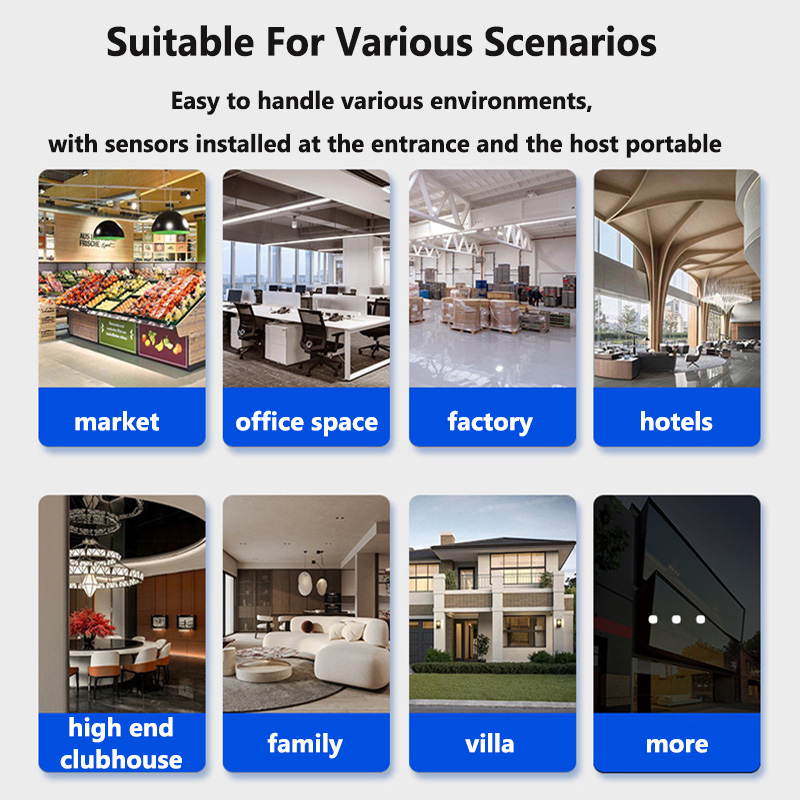 جرس الباب ترحيب لاسلكي مع استش - مراجعة Smart Home Security System وسعره