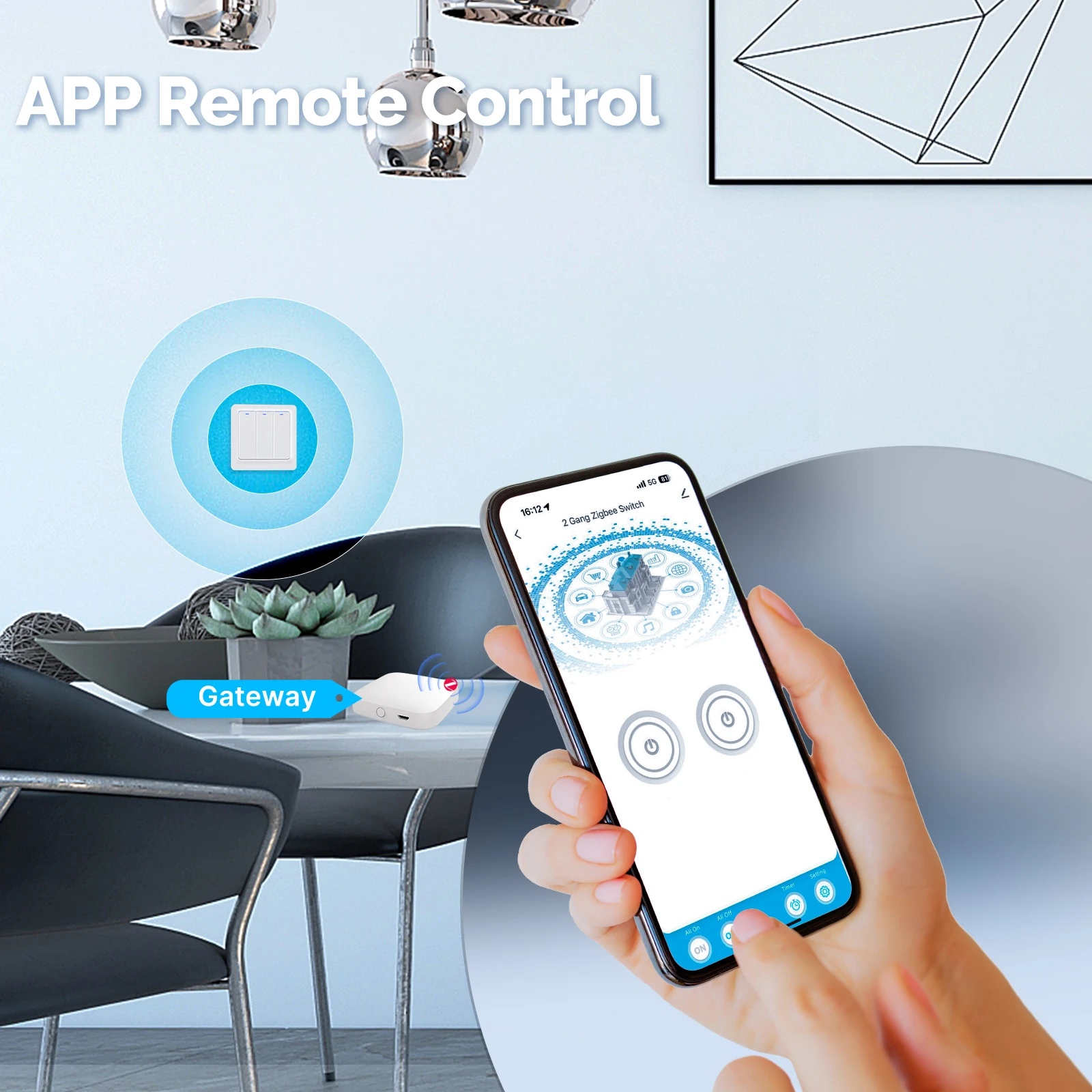MOES ZigBee مفتاح الإضاءة الذك - مراجعة Smart Light Switch وسعره