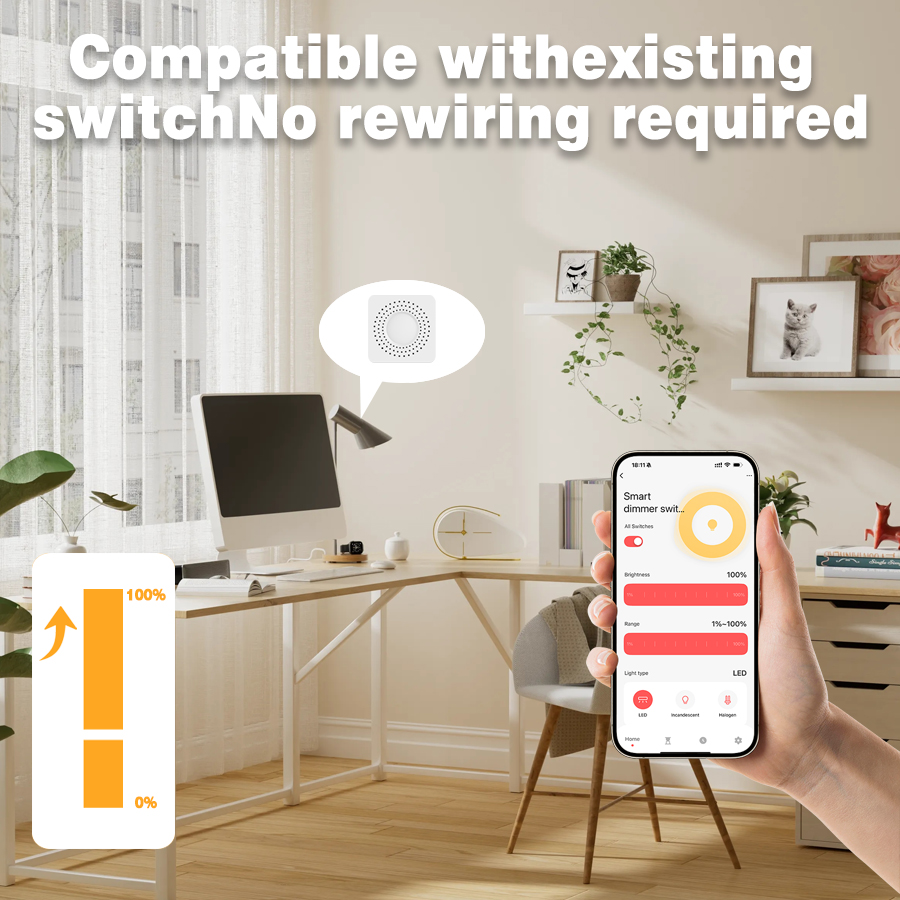 مفتاح تعتيم واي فاي مخفي من تو - مراجعة Smart Light Switch وسعره