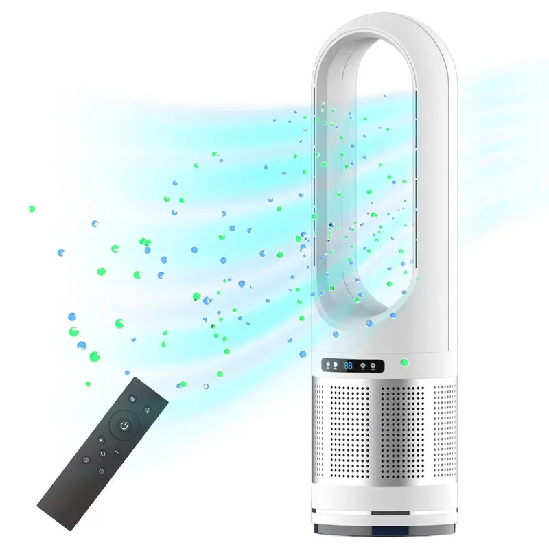 مروحة ذكية متعددة الوظائف للاس - مراجعة Smart Air Purifier وسعره