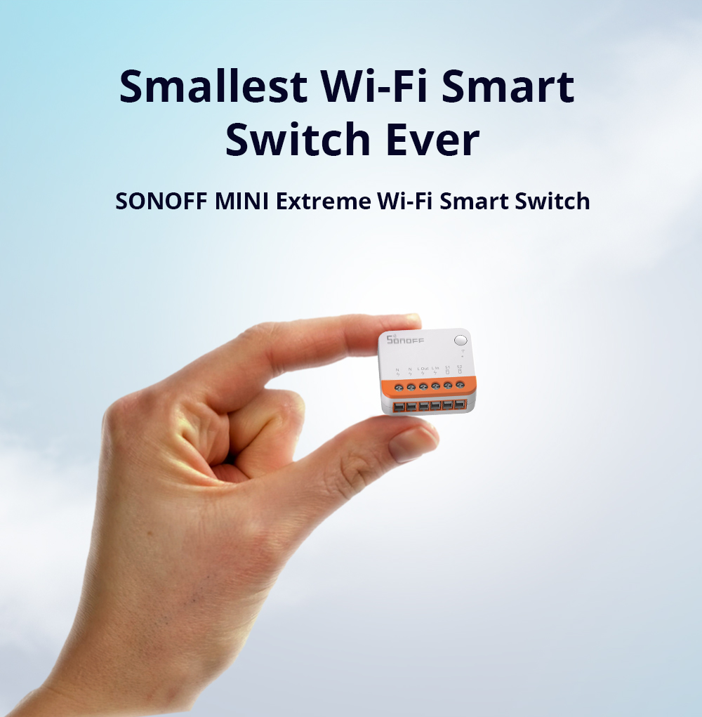 مفتاح ذكي واي فاي Sonoff Mini  - مراجعة Smart Home Life وسعره